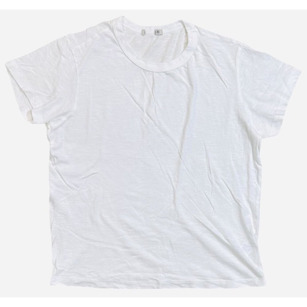 Buck Mason Women's Slub Cotton Classic Fit Easy Crew Made in USA Tee T-Shirt